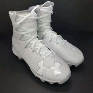 Under Armour football lacrosse Cleat white SZ 3.5Y